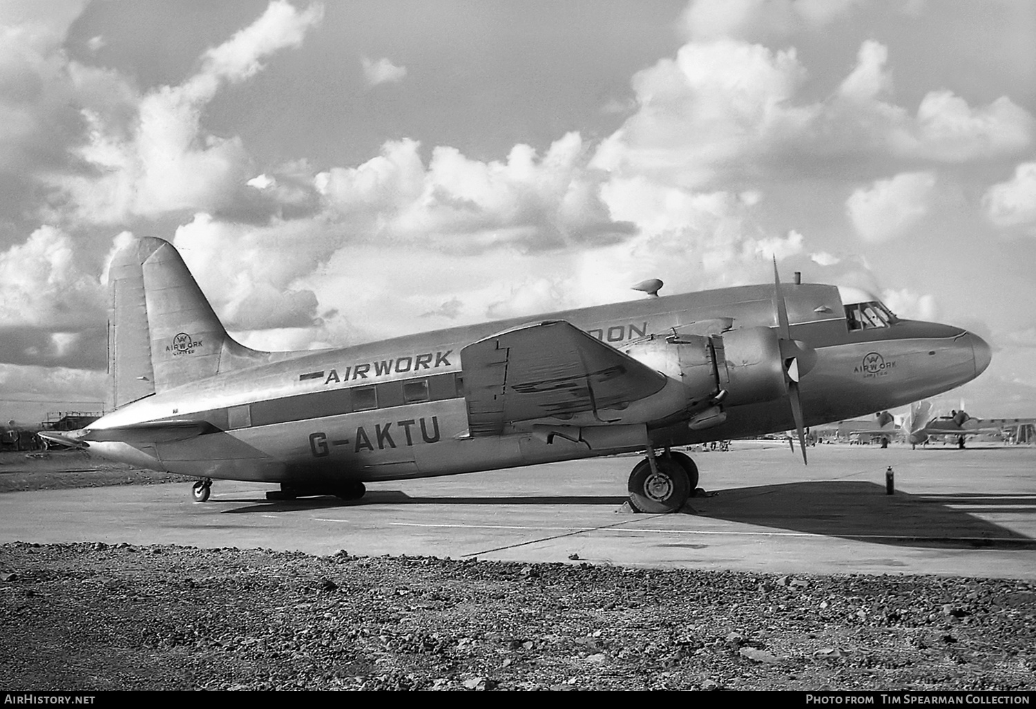 Aircraft Photo of G-AKTU | Vickers 634 Viking 1B | Airwork | AirHistory.net #545106