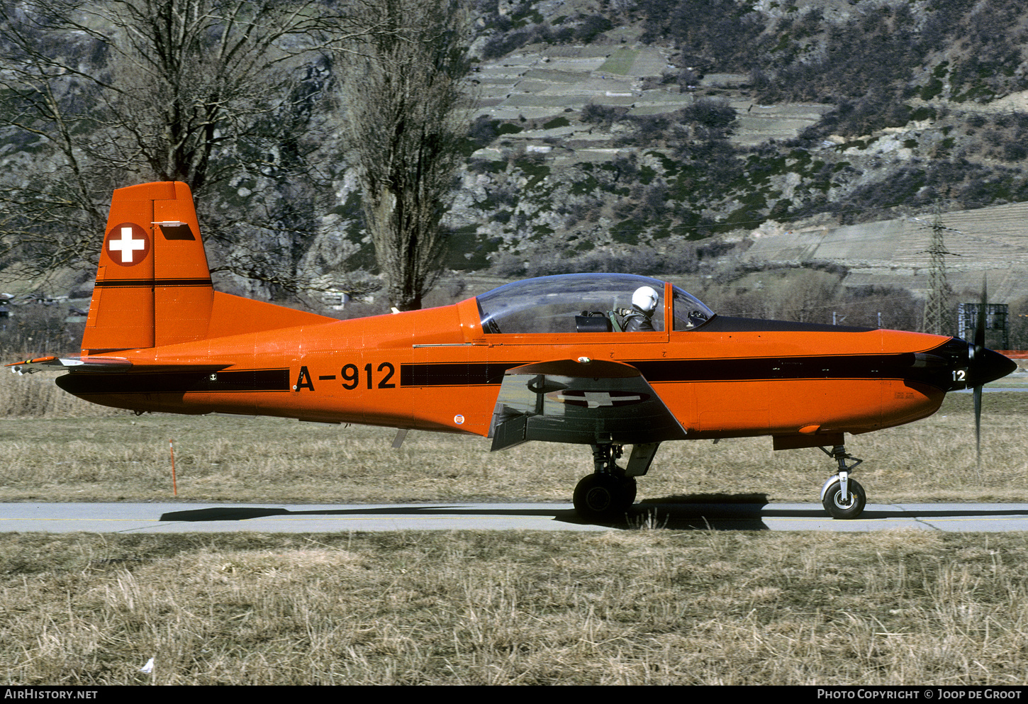 Aircraft Photo of A-912 | Pilatus PC-7 | Switzerland - Air Force | AirHistory.net #545119