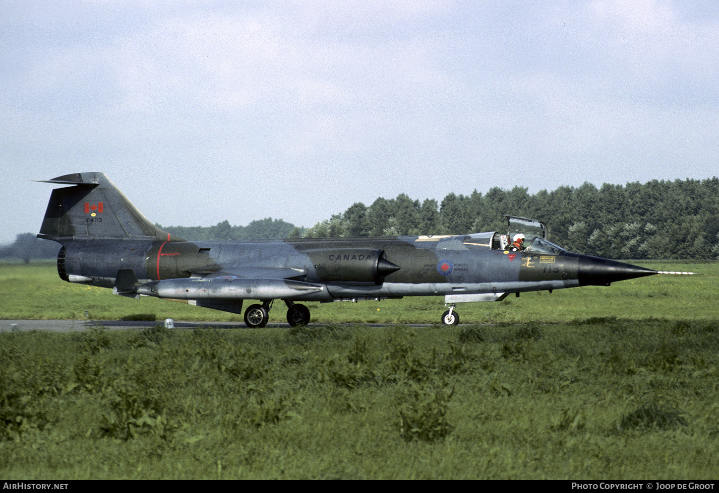 Aircraft Photo of 104713 | Canadair CF-104 Starfighter | Canada - Air Force | AirHistory.net #545122