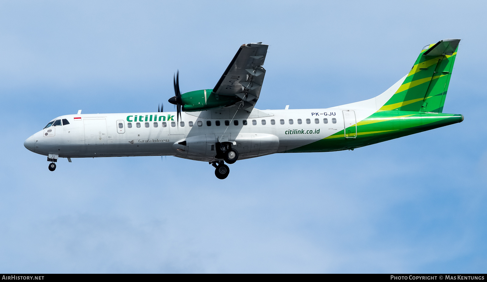 Aircraft Photo of PK-GJU | ATR ATR-72-600 (ATR-72-212A) | Citilink | AirHistory.net #545123