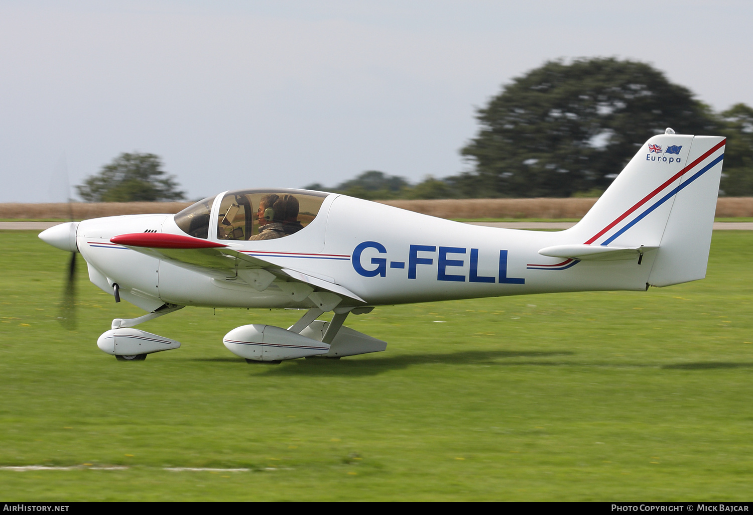 Aircraft Photo of G-FELL | Europa Aircraft Europa XS Trigear | AirHistory.net #545126