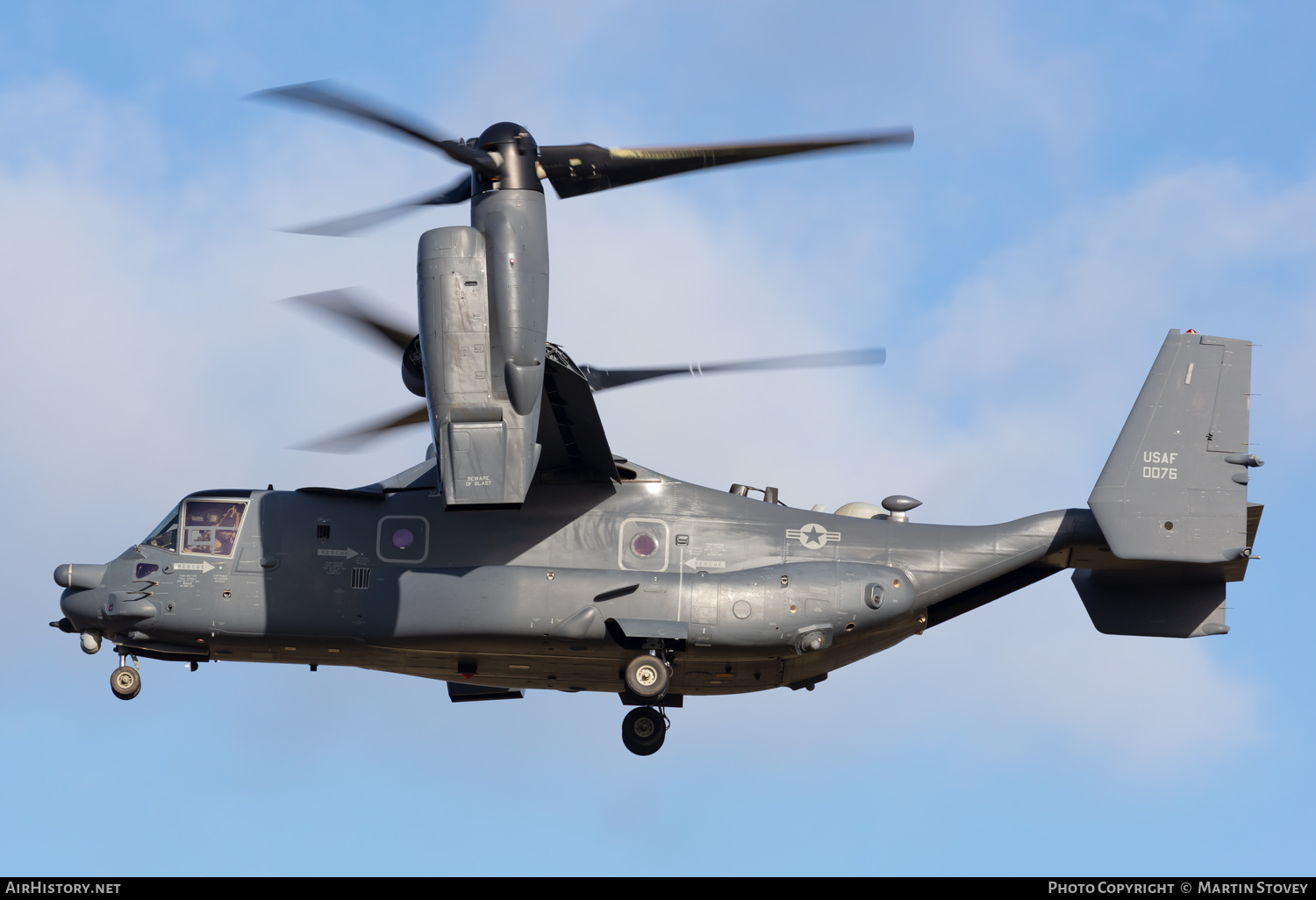 Aircraft Photo of 16-0076 | Bell-Boeing CV-22B Osprey | USA - Air Force | AirHistory.net #545134