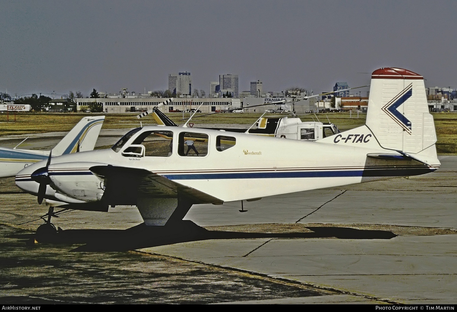 Aircraft Photo of C-FTAC | Beech 95 Travel Air | AirHistory.net #545175