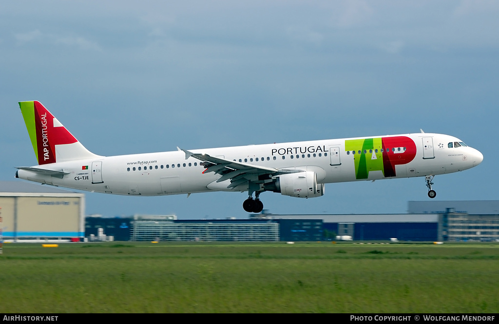 Aircraft Photo of CS-TJE | Airbus A321-211 | TAP Portugal | AirHistory.net #545177