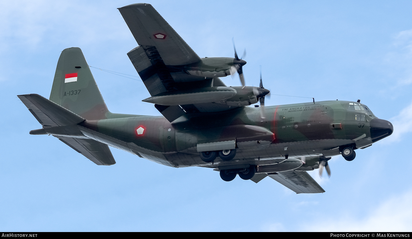 Aircraft Photo of A-1337 | Lockheed C-130H Hercules | Indonesia - Air Force | AirHistory.net #545191