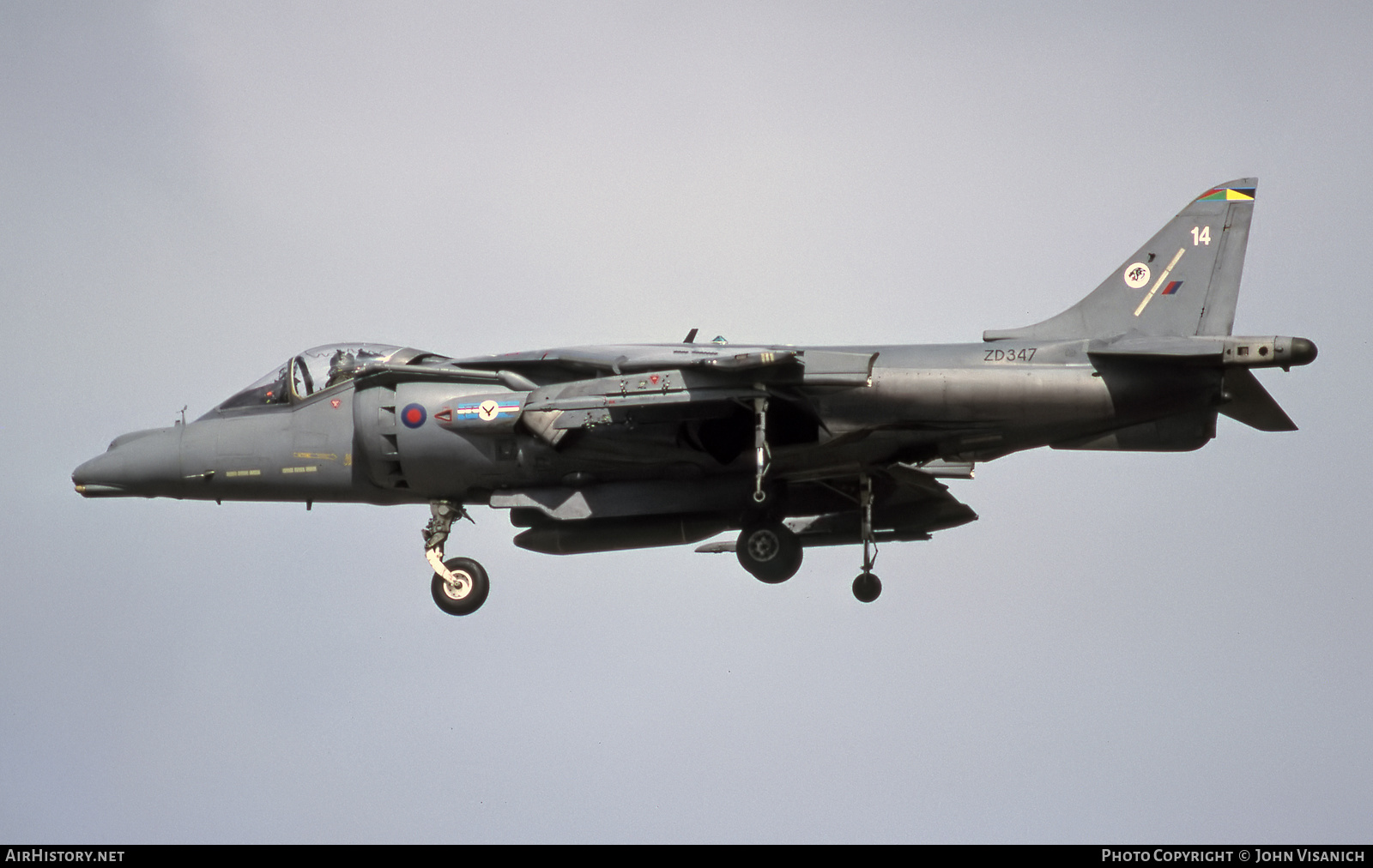 Aircraft Photo of ZD347 | British Aerospace Harrier GR7A | UK - Air Force | AirHistory.net #545207