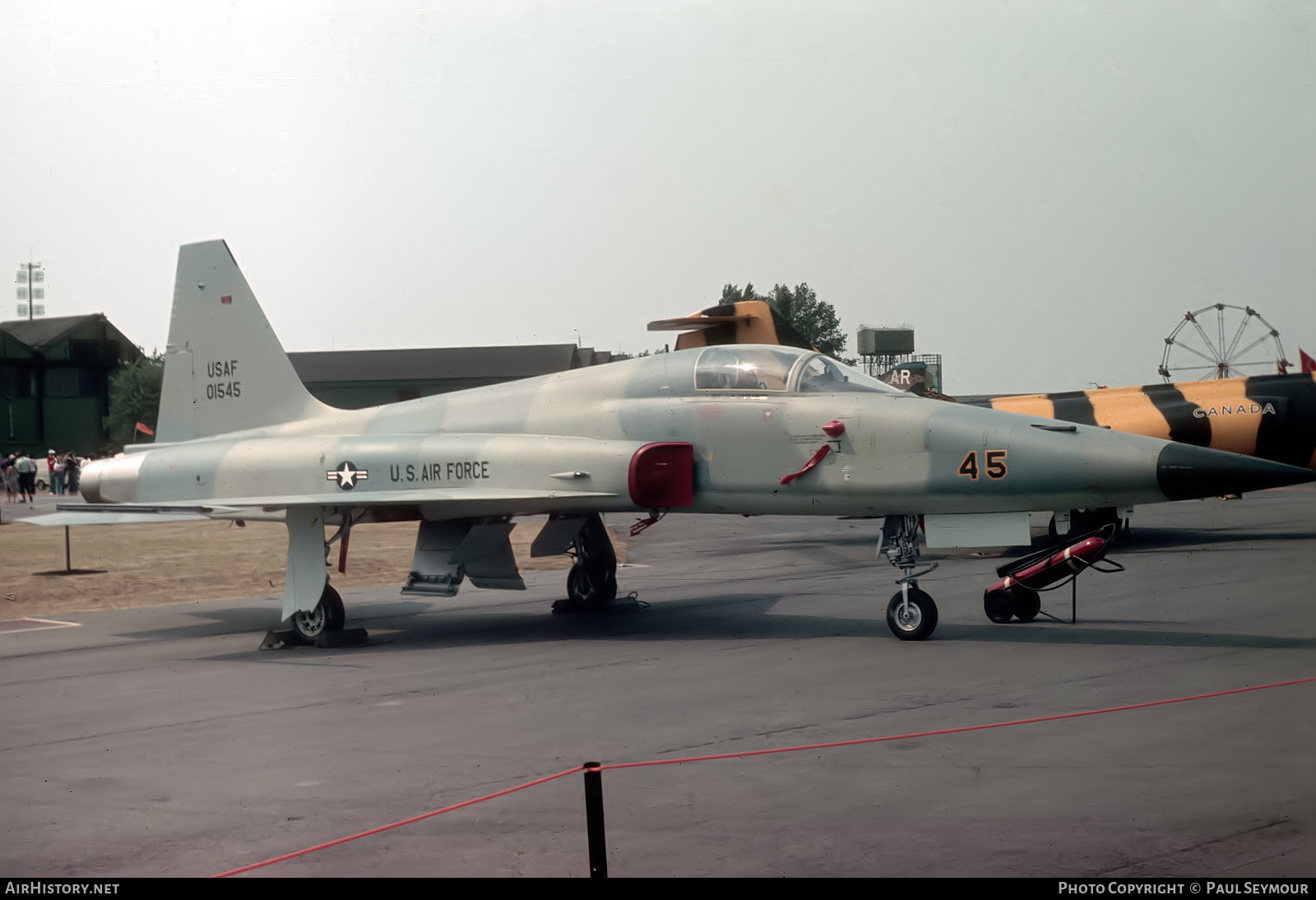 Aircraft Photo of 74-1545 / 01545 | Northrop F-5E Tiger II | USA - Air Force | AirHistory.net #545236