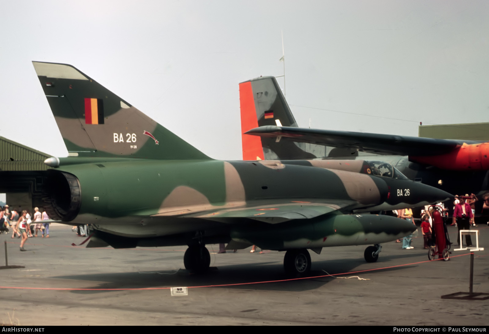 Aircraft Photo of BA26 | Dassault Mirage 5BA | Belgium - Air Force | AirHistory.net #545243