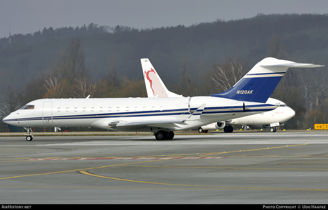 Aircraft Photo of N120AK | Bombardier Global Express (BD-700-1A10) | AirHistory.net #545245