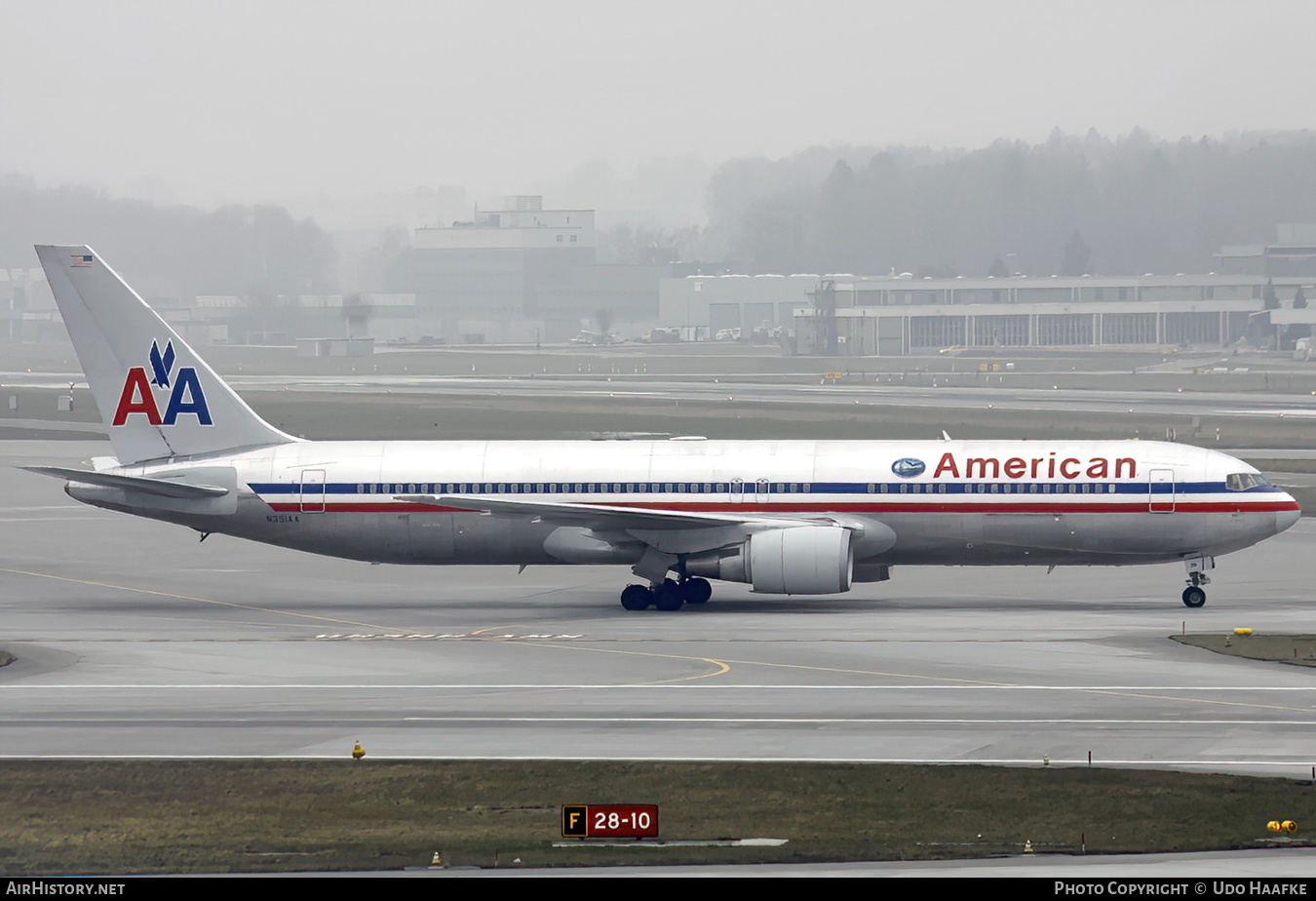 Aircraft Photo of N351AA | Boeing 767-323/ER | American Airlines | AirHistory.net #545256
