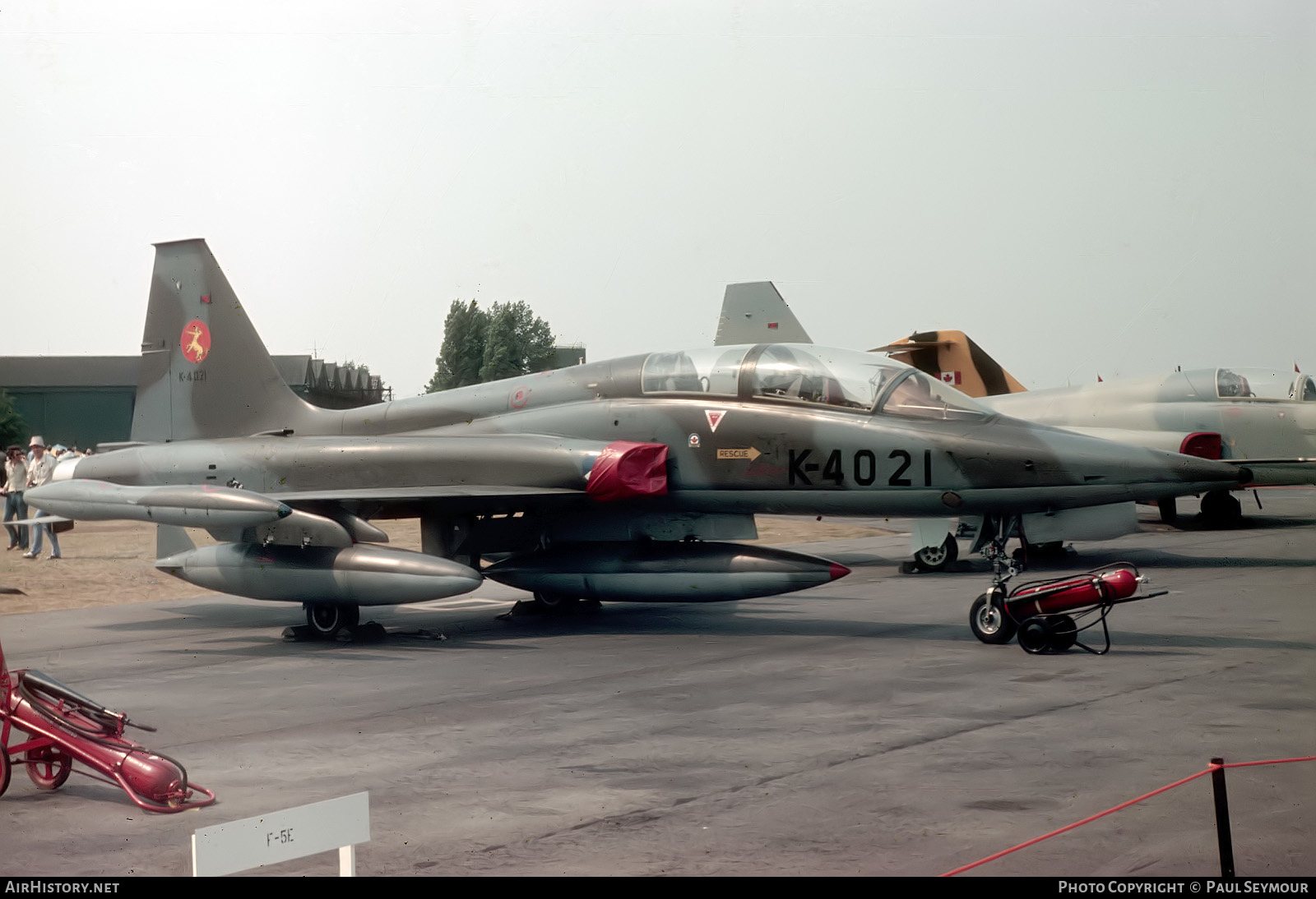 Aircraft Photo of K-4021 | Canadair NF-5B | Netherlands - Air Force | AirHistory.net #545258