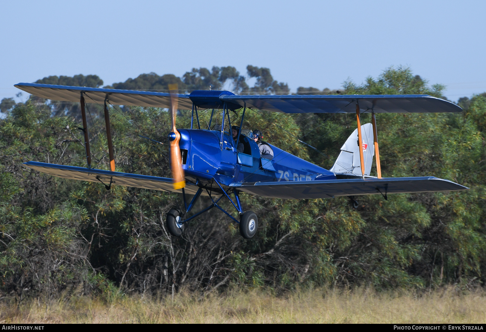 Aircraft Photo of ZS-DEB | De Havilland D.H. 82A Tiger Moth | AirHistory.net #545267