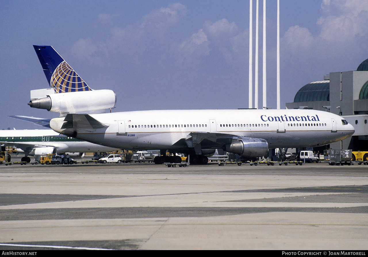 Aircraft Photo of N12089 | McDonnell Douglas DC-10-30 | Continental Airlines | AirHistory.net #545297