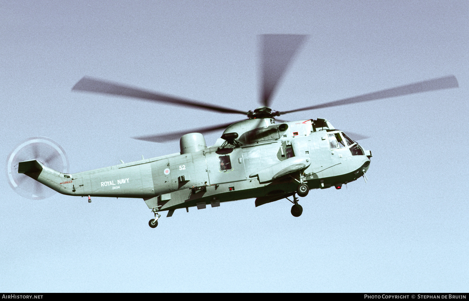 Aircraft Photo of ZA134 | Westland WS-61 Sea King HAS5 | UK - Navy | AirHistory.net #545299