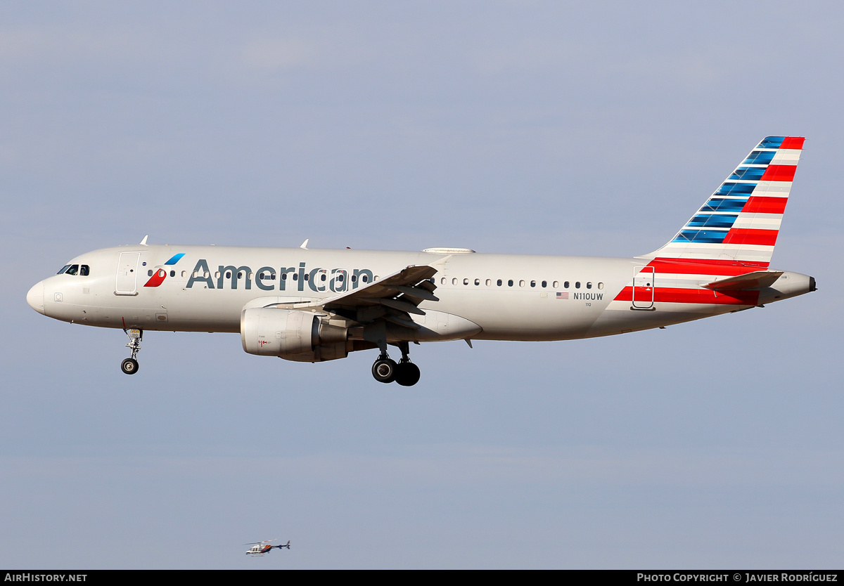 Aircraft Photo of N110UW | Airbus A320-214 | American Airlines | AirHistory.net #545308