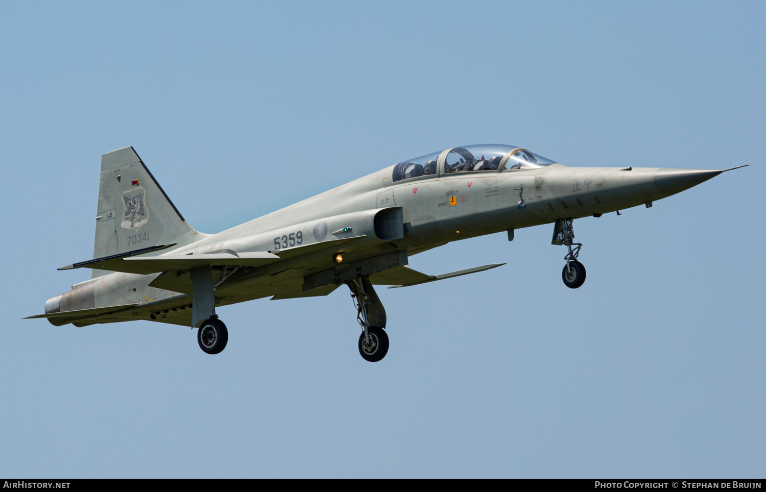 Aircraft Photo of 5359 | Northrop F-5F Tiger II | Taiwan - Air Force | AirHistory.net #545313