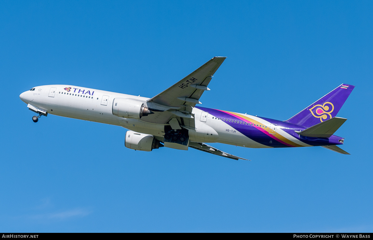 Aircraft Photo of HS-TJH | Boeing 777-2D7 | Thai Airways International | AirHistory.net #545315