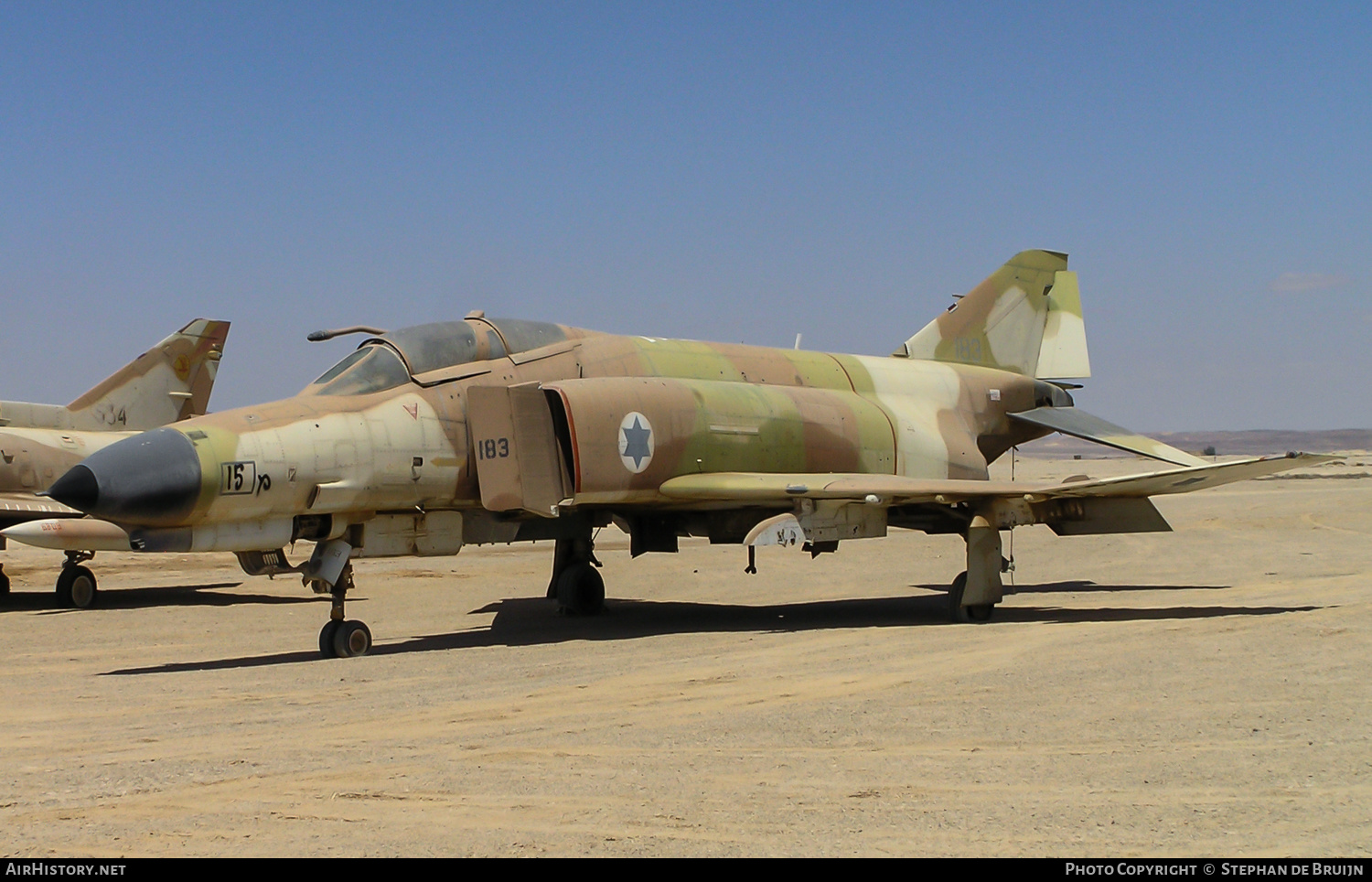 Aircraft Photo of 183 | McDonnell Douglas F-4E Phantom II | Israel - Air Force | AirHistory.net #545330