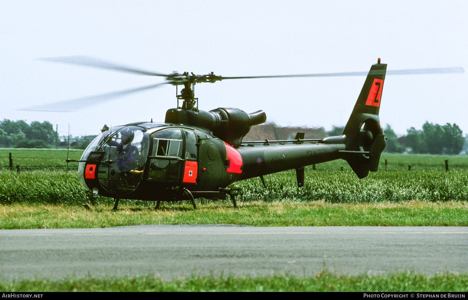 Aircraft Photo of ZA771 | Aerospatiale SA-341B Gazelle AH1 | UK - Army | AirHistory.net #545331