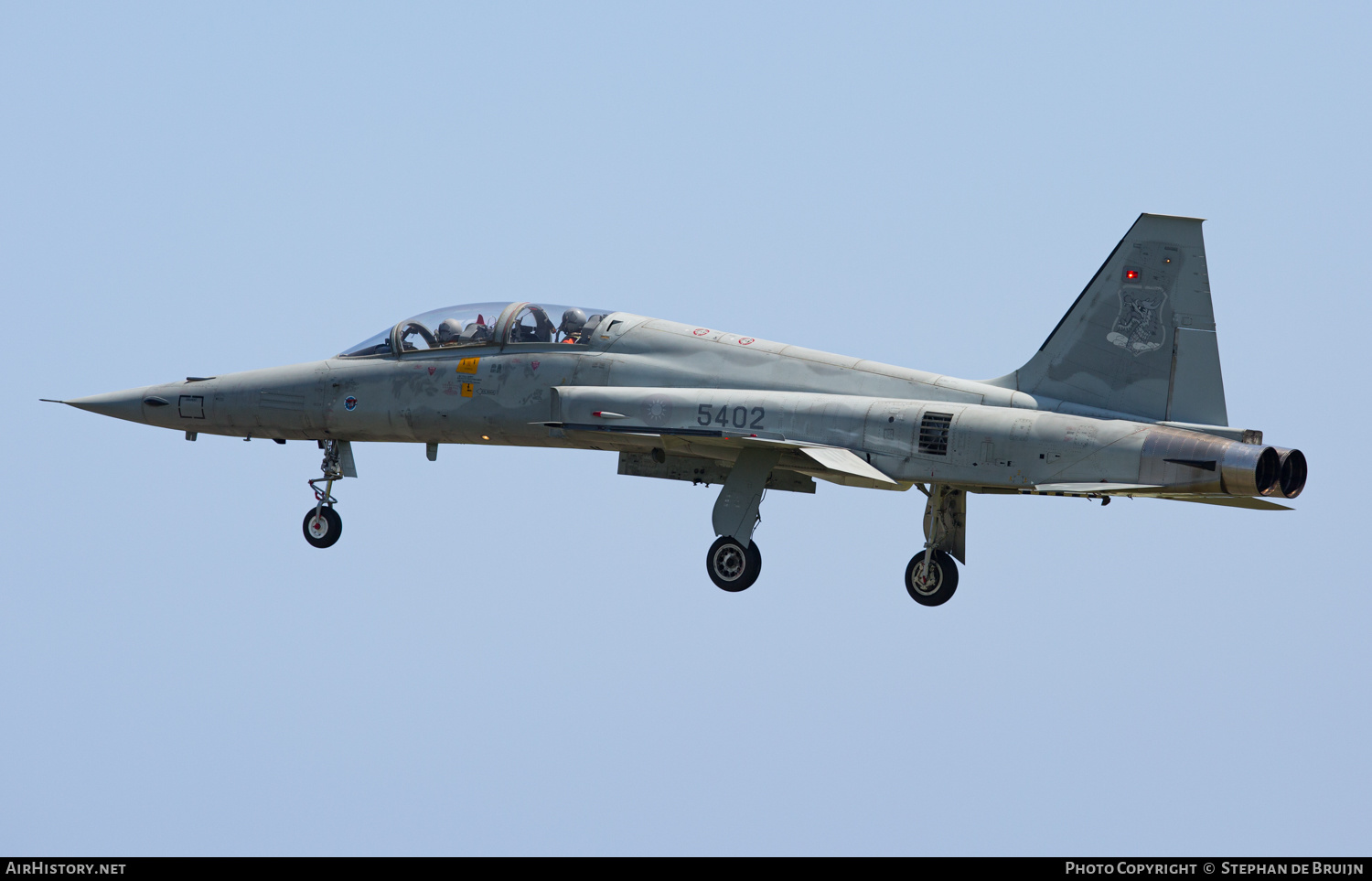 Aircraft Photo of 5402 | Northrop F-5F Tiger II | Taiwan - Air Force | AirHistory.net #545336