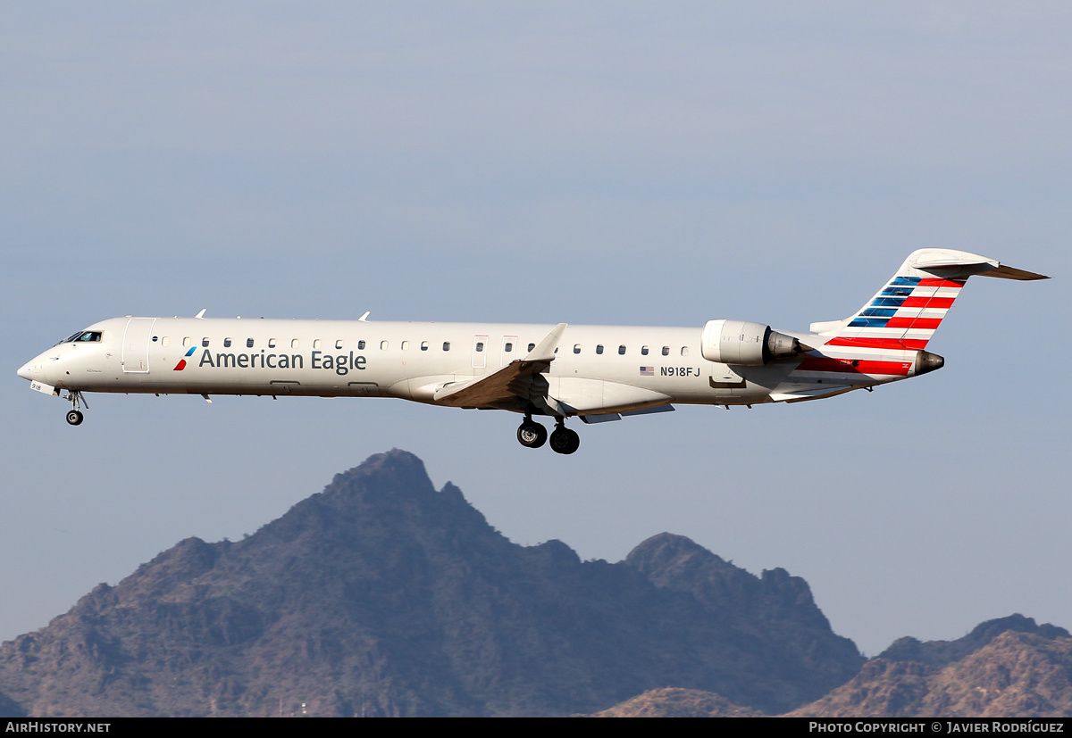Aircraft Photo of N918FJ | Bombardier CRJ-900 (CL-600-2D24) | American Eagle | AirHistory.net #545361