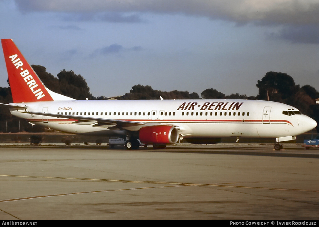 Aircraft Photo of G-OKDN | Boeing 737-8Q8 | Air Berlin | AirHistory.net #545377