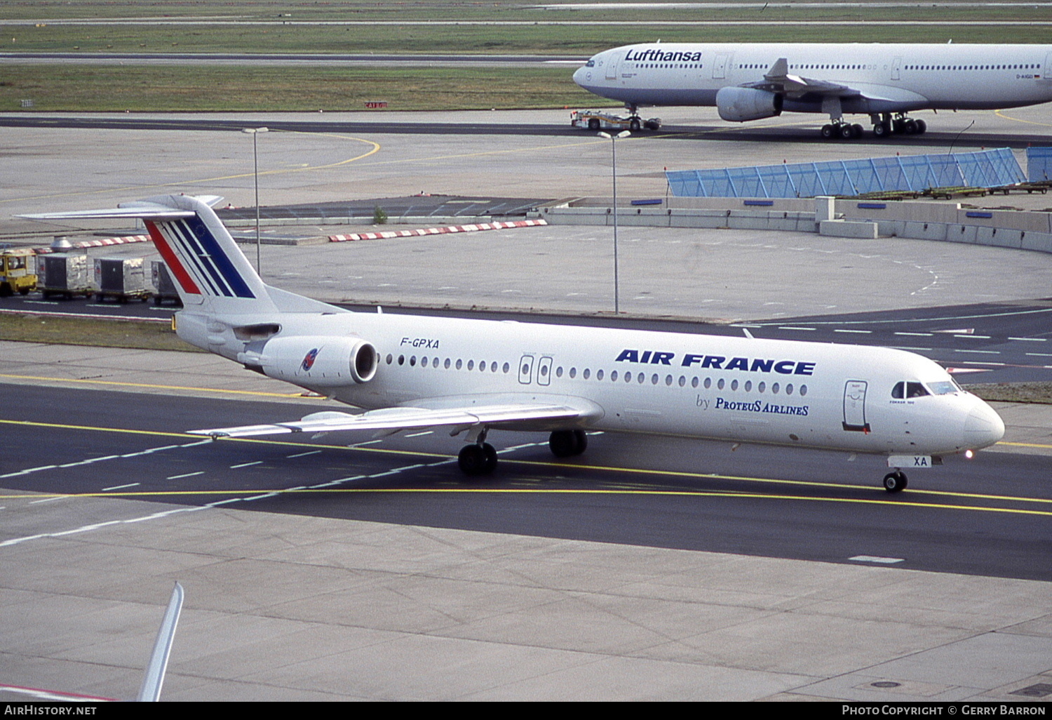 Aircraft Photo of F-GPXA | Fokker 100 (F28-0100) | Air France | AirHistory.net #545383