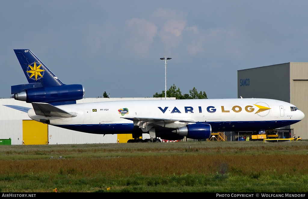 Aircraft Photo of PP-VQY | McDonnell Douglas DC-10-30(F) | Varig Log | AirHistory.net #545388