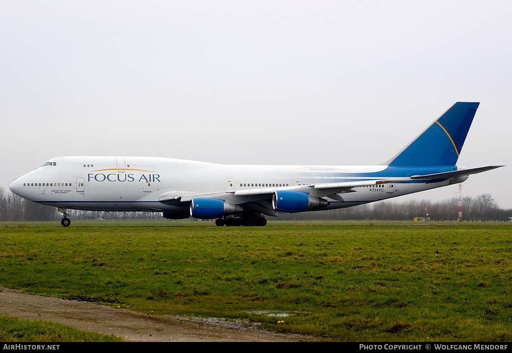 Aircraft Photo of N354FC | Boeing 747-341M(SF) | Focus Air | AirHistory.net #545390