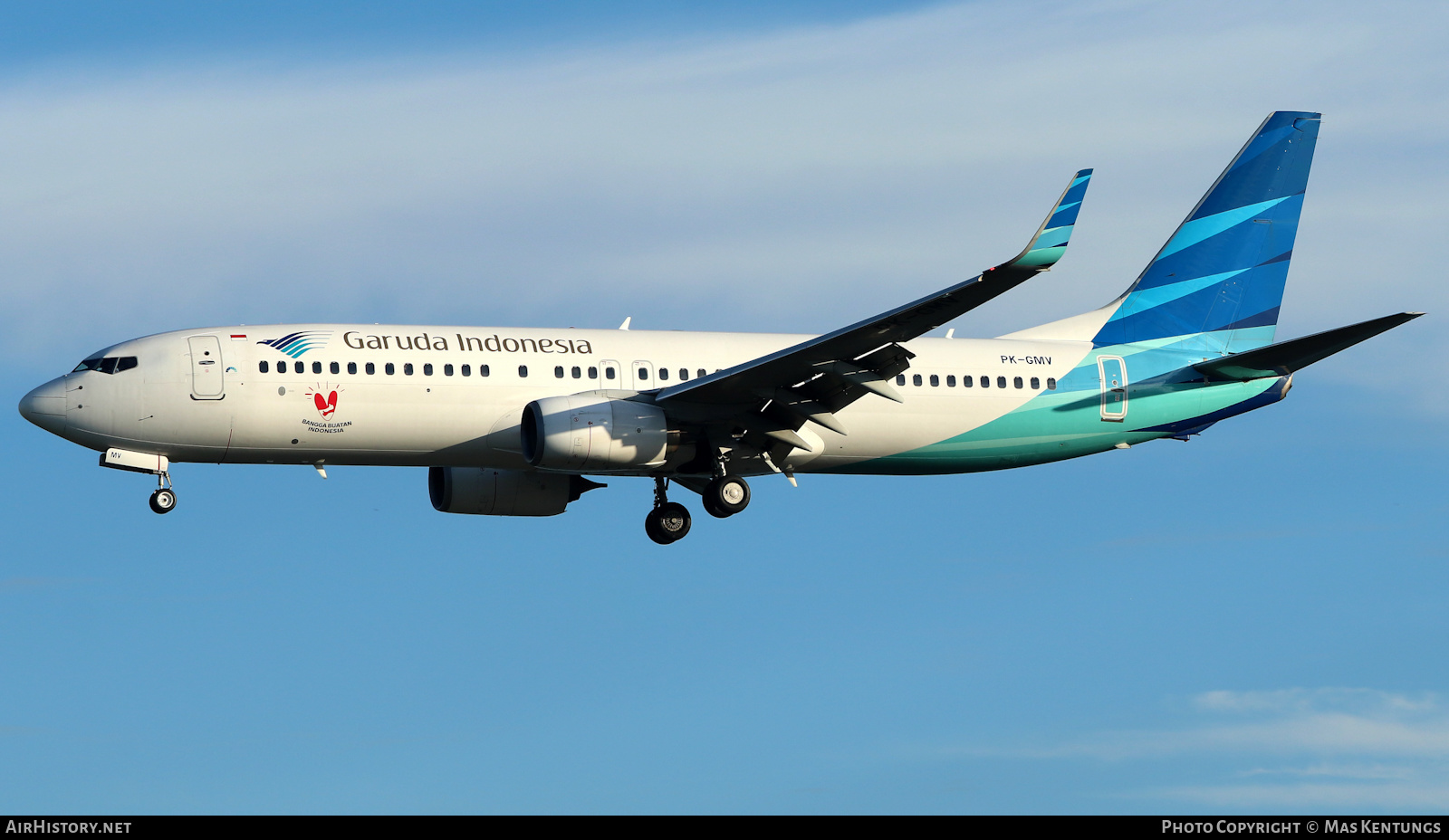 Aircraft Photo of PK-GMV | Boeing 737-8U3 | Garuda Indonesia | AirHistory.net #545394