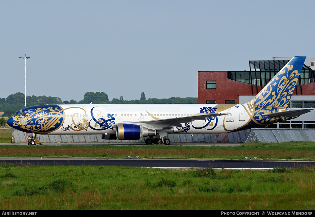 Aircraft Photo of N182AQ | Boeing 767-3P6/ER | Gulf Air | AirHistory.net #545402