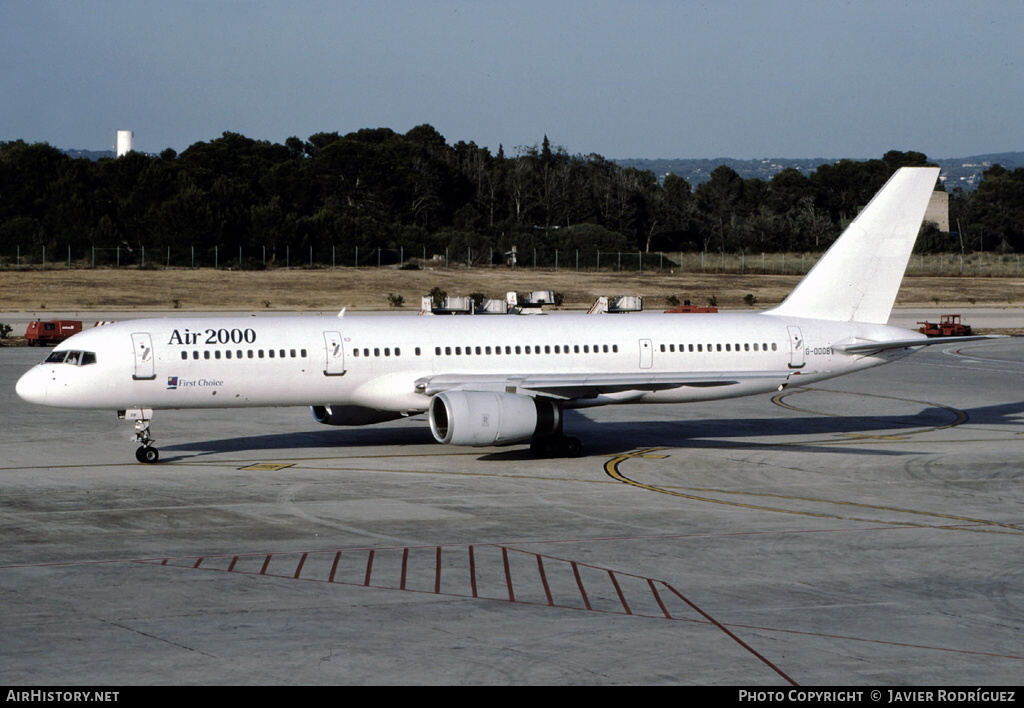 Aircraft Photo of G-OOOB | Boeing 757-28A | Air 2000 | AirHistory.net #545404