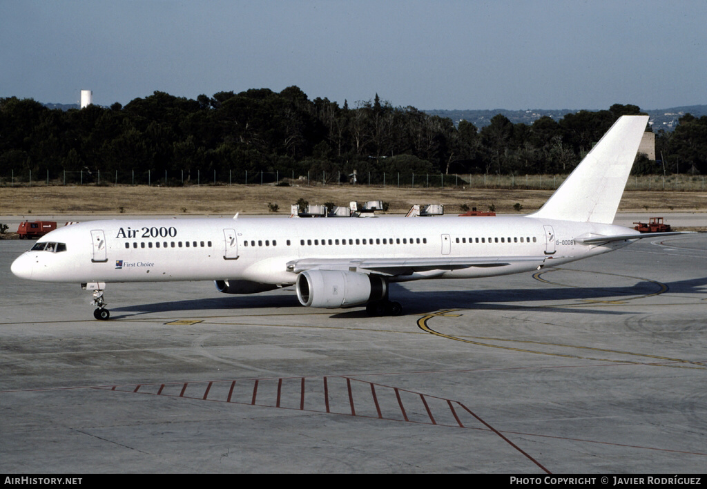 Aircraft Photo of G-OOOB | Boeing 757-28A | Air 2000 | AirHistory.net #545404