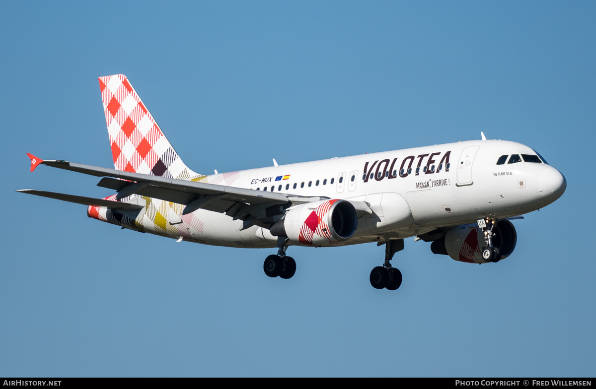 Aircraft Photo of EC-MUX | Airbus A319-111 | Volotea | AirHistory.net #545409