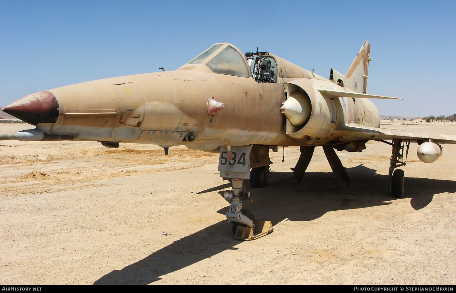 Aircraft Photo of 534 | Israel Aircraft Industries Kfir C7 | Israel - Air Force | AirHistory.net #545415