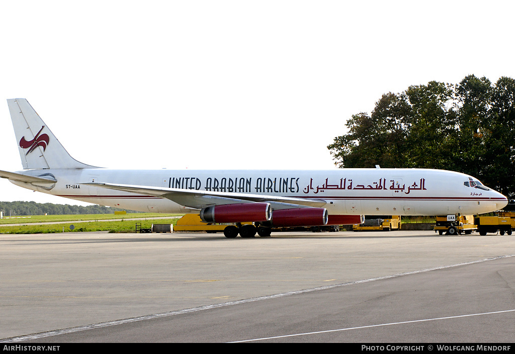 Aircraft Photo of ST-UAA | McDonnell Douglas DC-8-62H/AF | United Arabian Airlines | AirHistory.net #545421