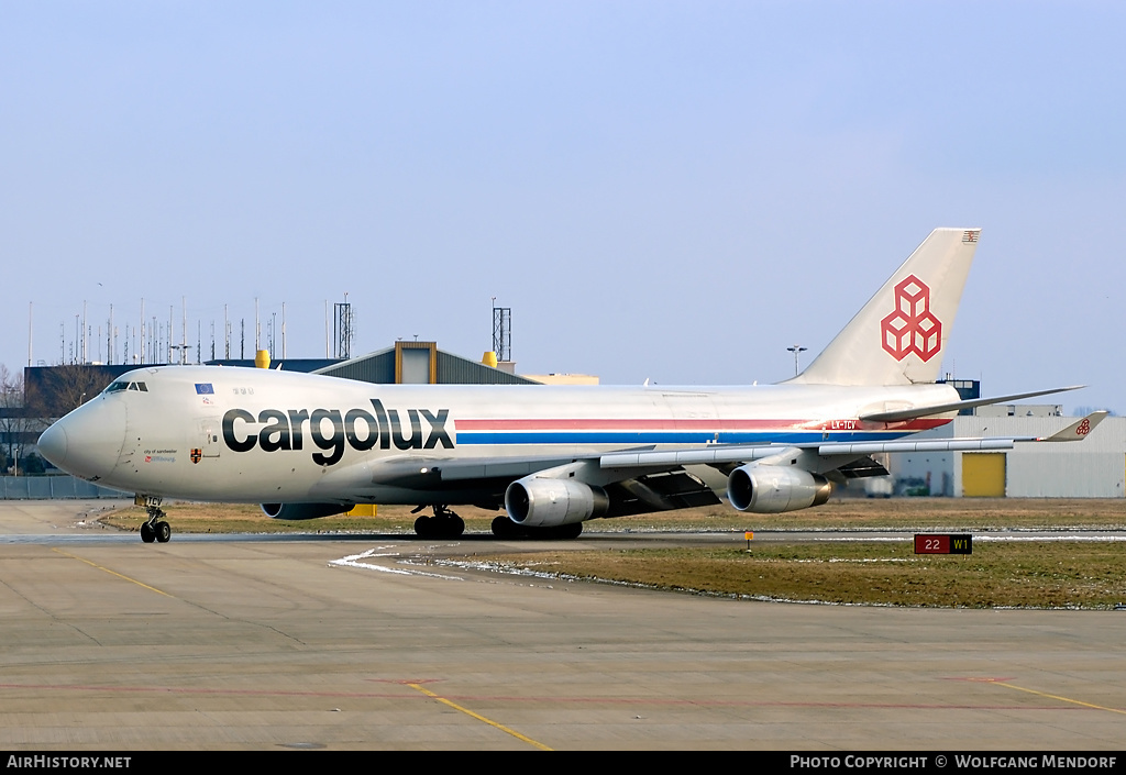 Aircraft Photo of LX-TCV | Boeing 747-4R7F/SCD | Cargolux | AirHistory.net #545435