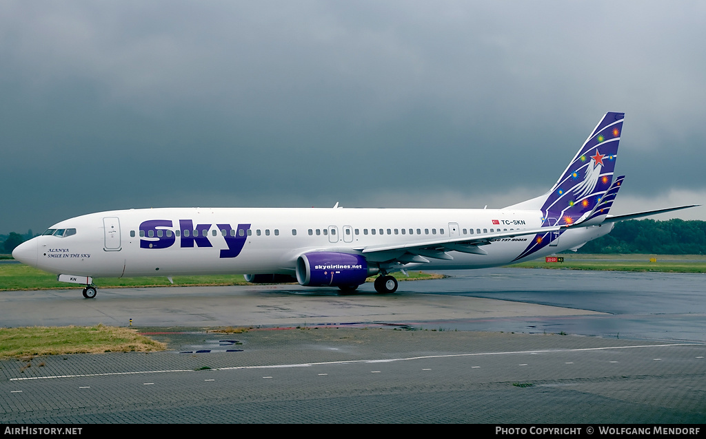 Aircraft Photo of TC-SKN | Boeing 737-94X/ER | Sky Airlines | AirHistory.net #545436