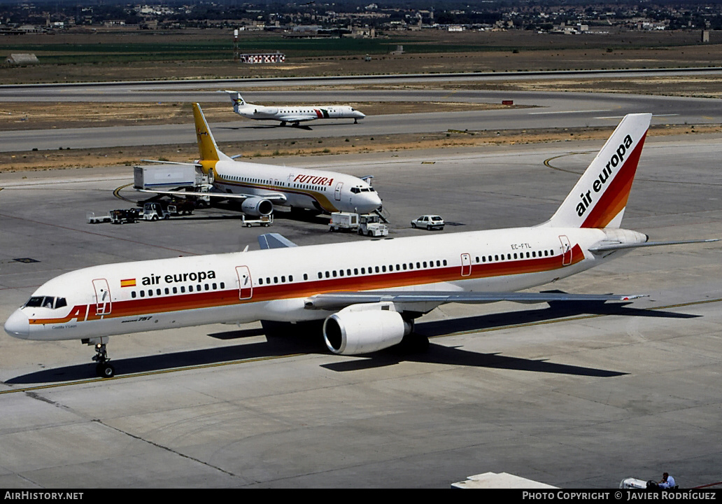 Aircraft Photo of EC-FTL | Boeing 757-236 | Air Europa | AirHistory.net #545444