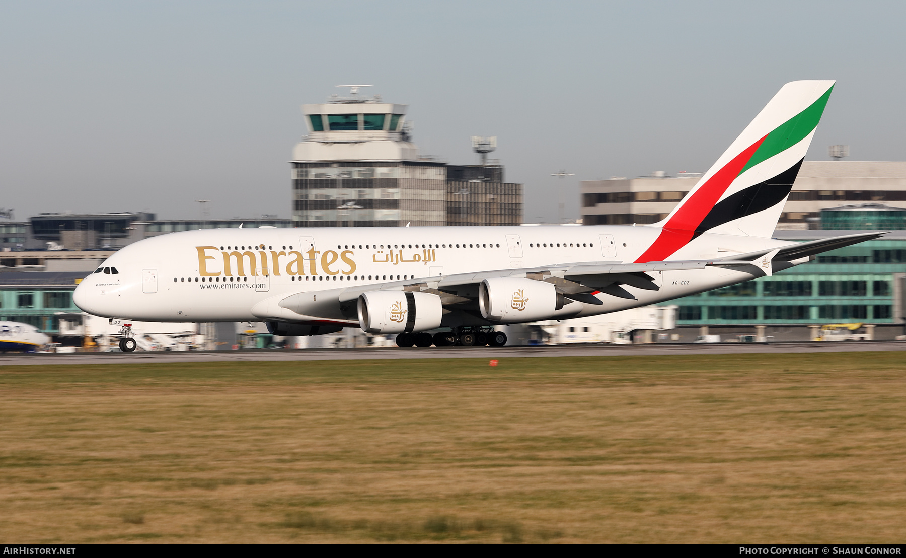 Aircraft Photo of A6-EDZ | Airbus A380-861 | Emirates | AirHistory.net #545478