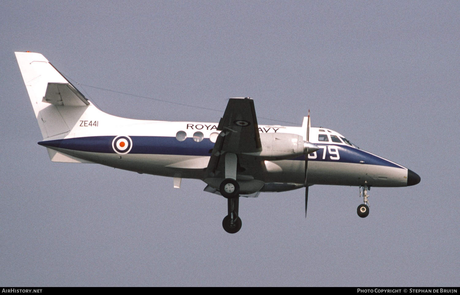 Aircraft Photo of ZE441 | British Aerospace BAe-3100 Jetstream T3 | UK - Navy | AirHistory.net #545488