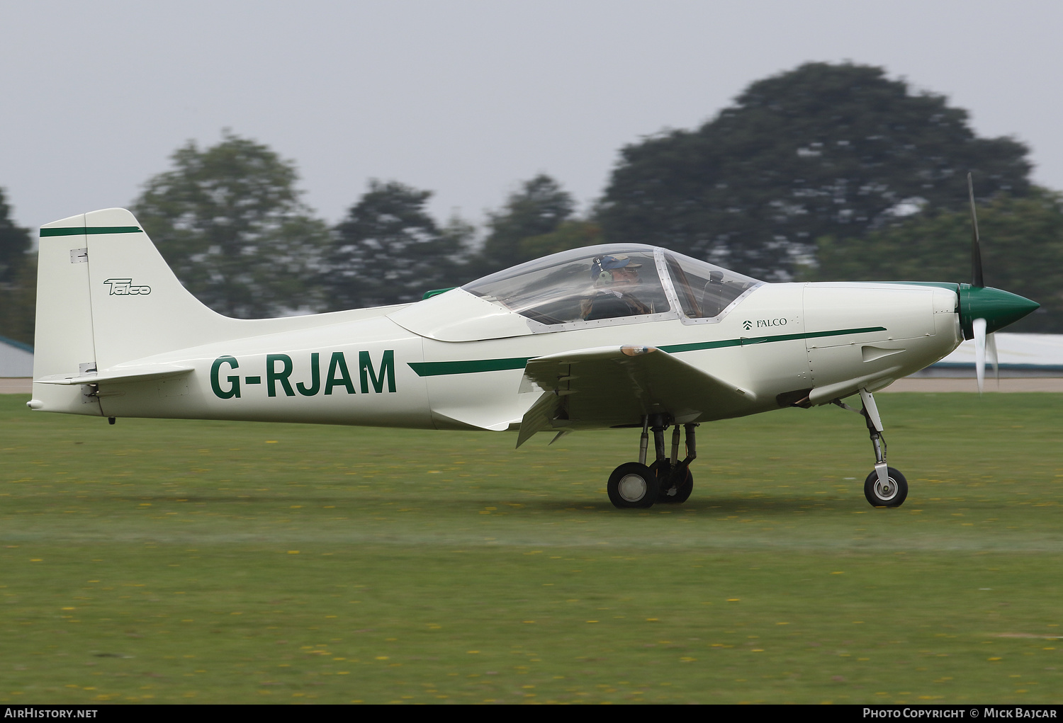 Aircraft Photo of G-RJAM | Aviamilano F.8L Falco | AirHistory.net #545489