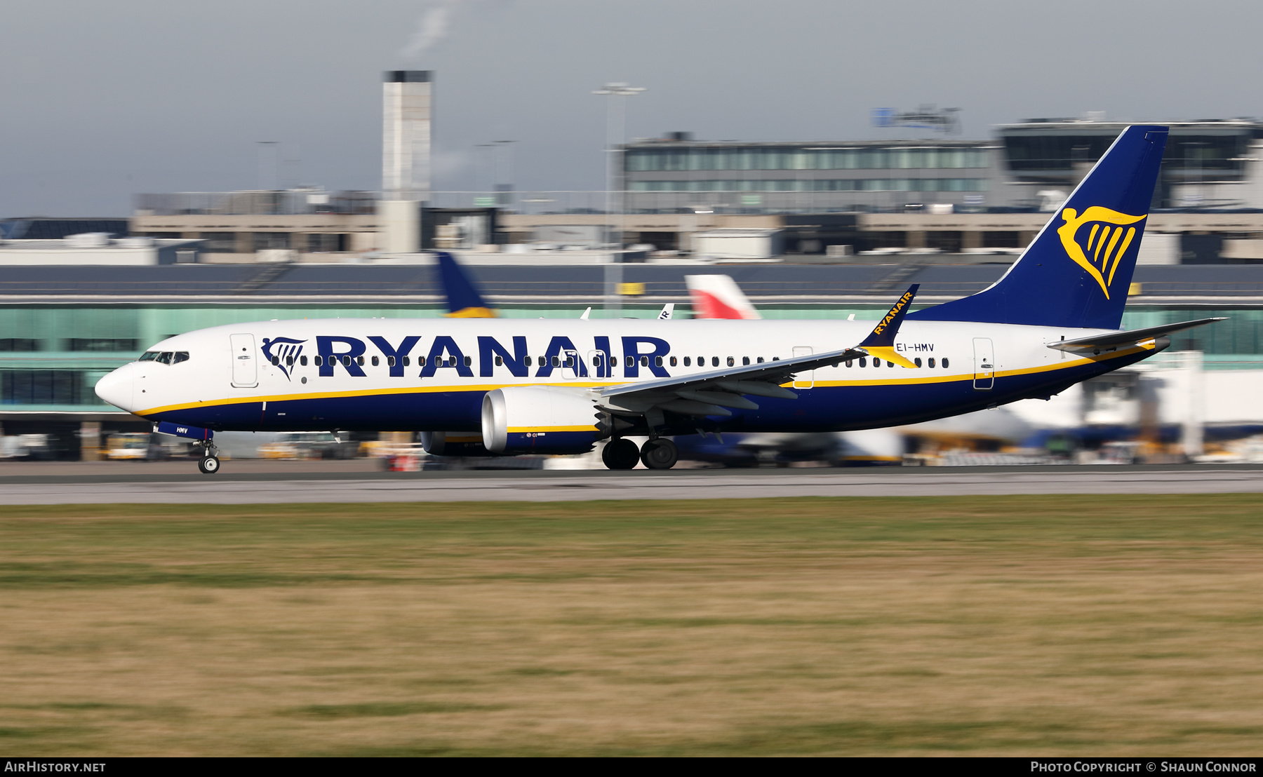 Aircraft Photo of EI-HMV | Boeing 737-8200 Max 200 | Ryanair | AirHistory.net #545490