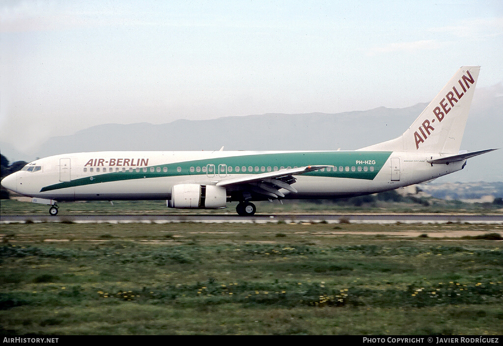 Aircraft Photo of PH-HZG | Boeing 737-8K2 | Air Berlin | AirHistory.net #545513