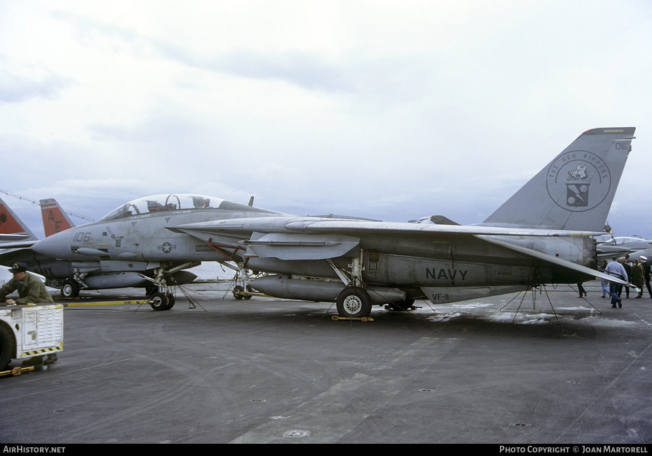 Aircraft Photo of 161136 | Grumman F-14A Tomcat | USA - Navy | AirHistory.net #545525