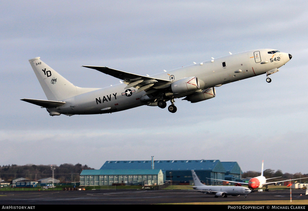 Aircraft Photo of 169542 | Boeing P-8A Poseidon | USA - Navy | AirHistory.net #545534