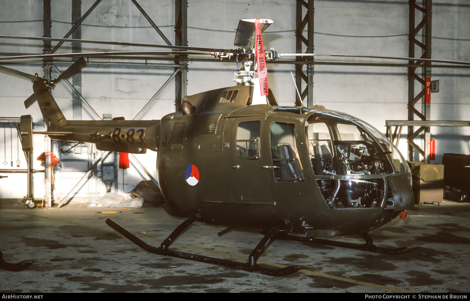 Aircraft Photo of B-83 | MBB BO-105D | Netherlands - Air Force | AirHistory.net #545546