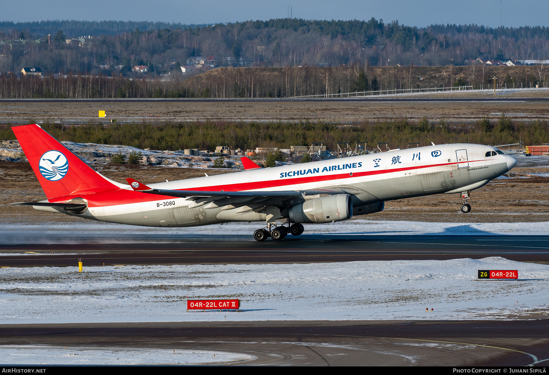 Aircraft Photo of B-308Q | Airbus A330-243F | Sichuan Airlines | AirHistory.net #545556