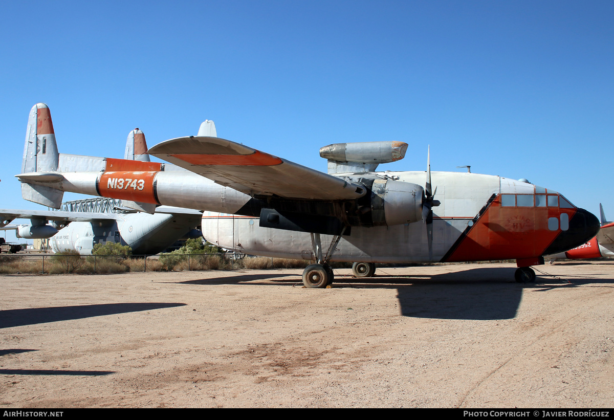 Aircraft Photo of N13743 | Fairchild C-119C Flying Boxcar | Hemet Valley Flying Service | AirHistory.net #545572