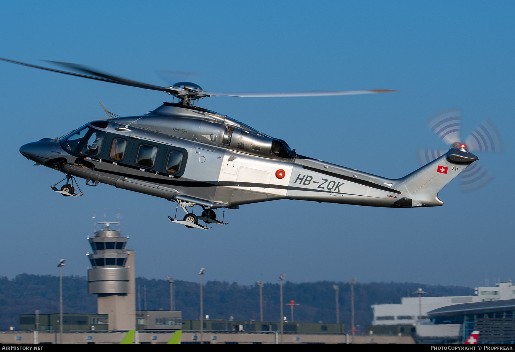 Aircraft Photo of HB-ZQK | AgustaWestland AW-139 | Lions Air | AirHistory.net #545573